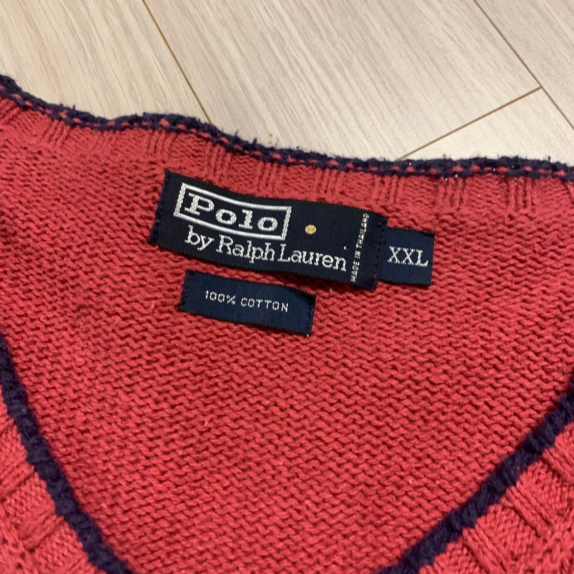 폴로랄프로엔 코튼 스웨터 ~XL 상품이미지4