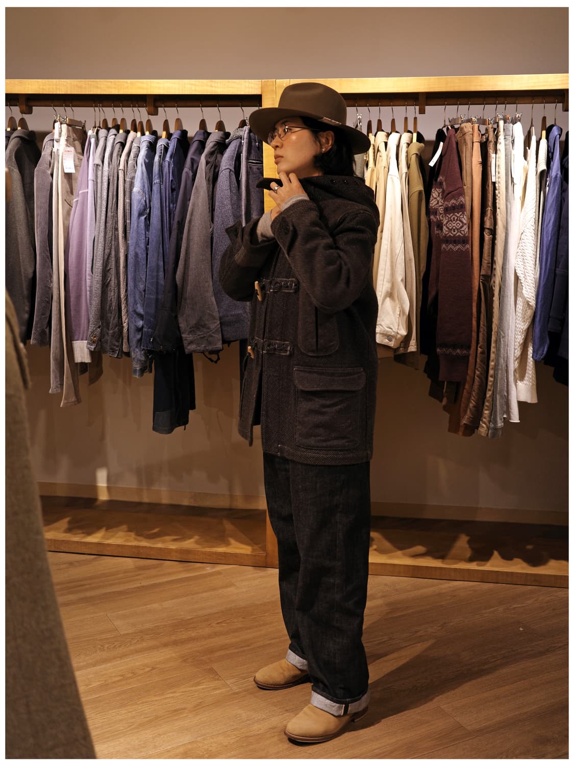 캐피탈 14FW 켄도 더플 코트 L사이즈 (추천 55-66) 상품이미지3