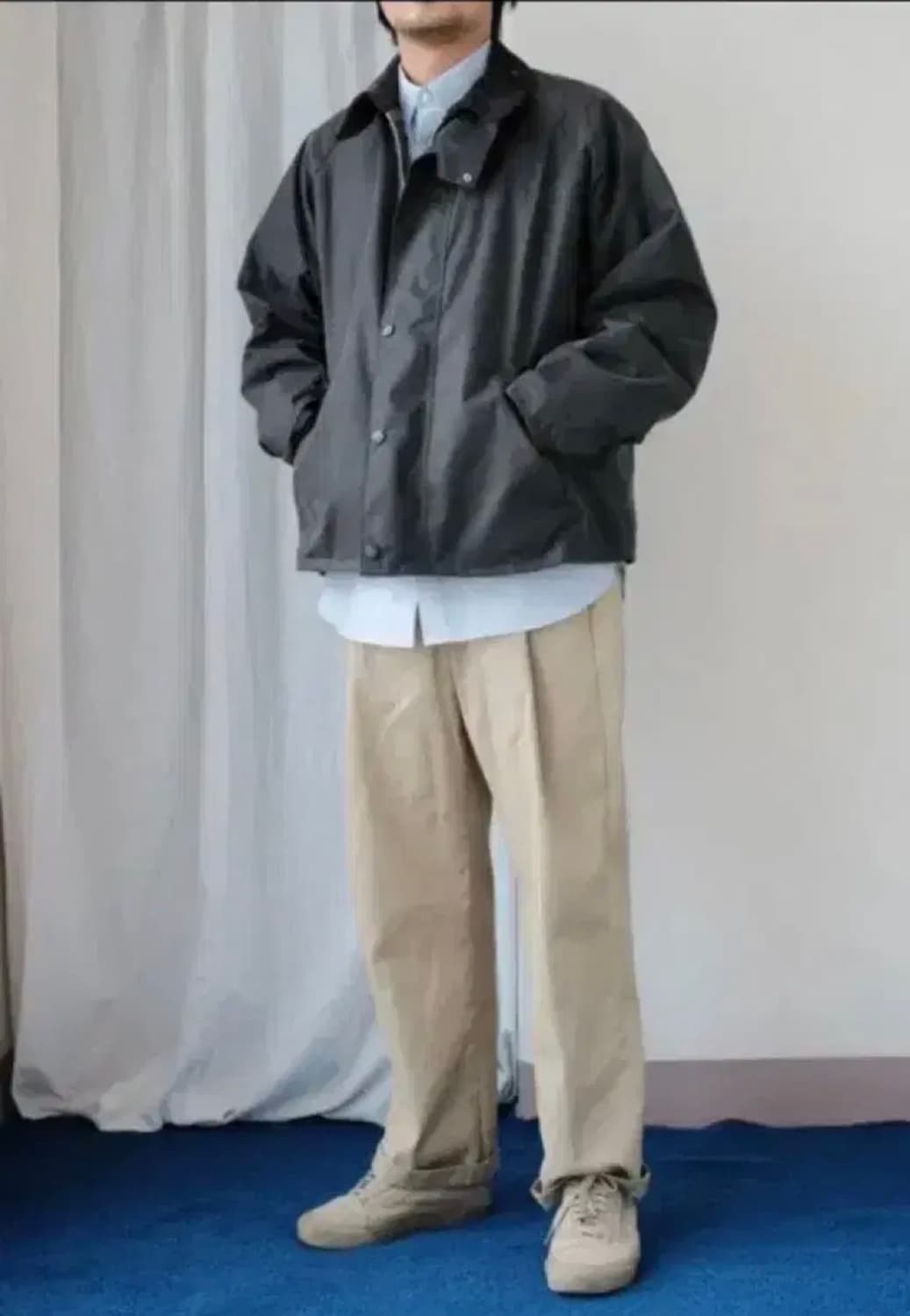 (신형탭, 25.2월구입) 바버 트랜스포트 38 그레이 상품이미지1