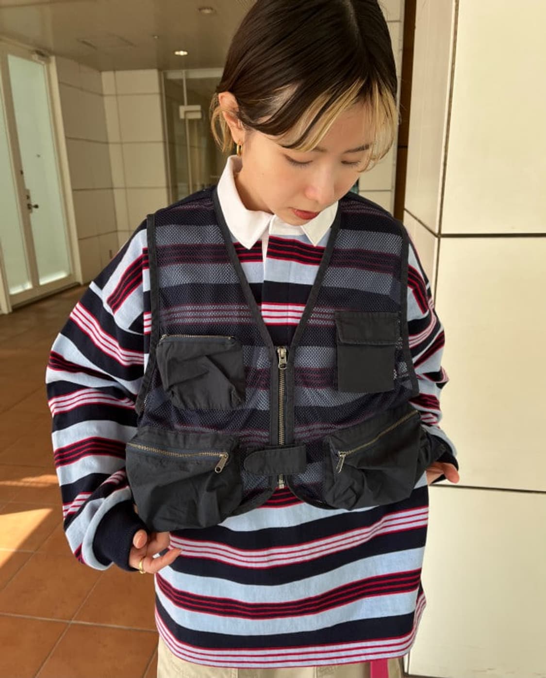빔즈보이 BEAMS BOY Mesh Fishing Vest 상품이미지5