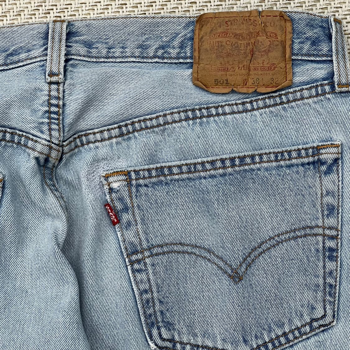 Usa리바이스 501 데님팬츠 r2405 상품이미지7