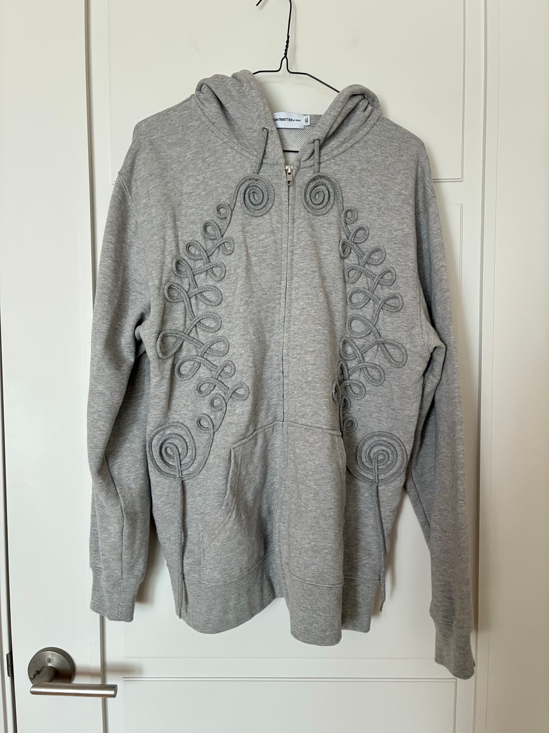 DOESNTMATTER 더즌매터 롱스트링 후디 XL 상품이미지5