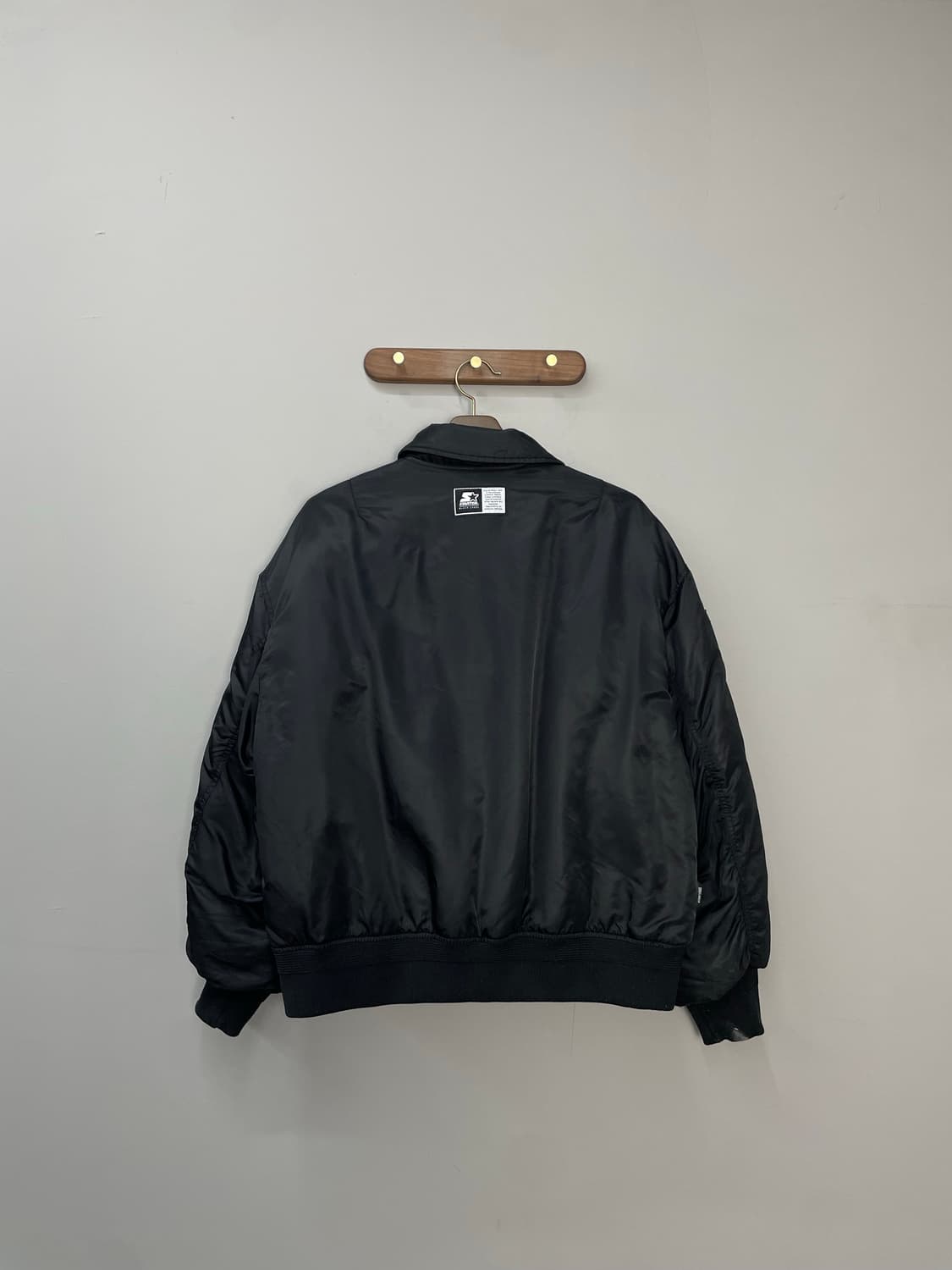 스타터 MA-1 블랙 투포켓 자켓 H1443 상품이미지6