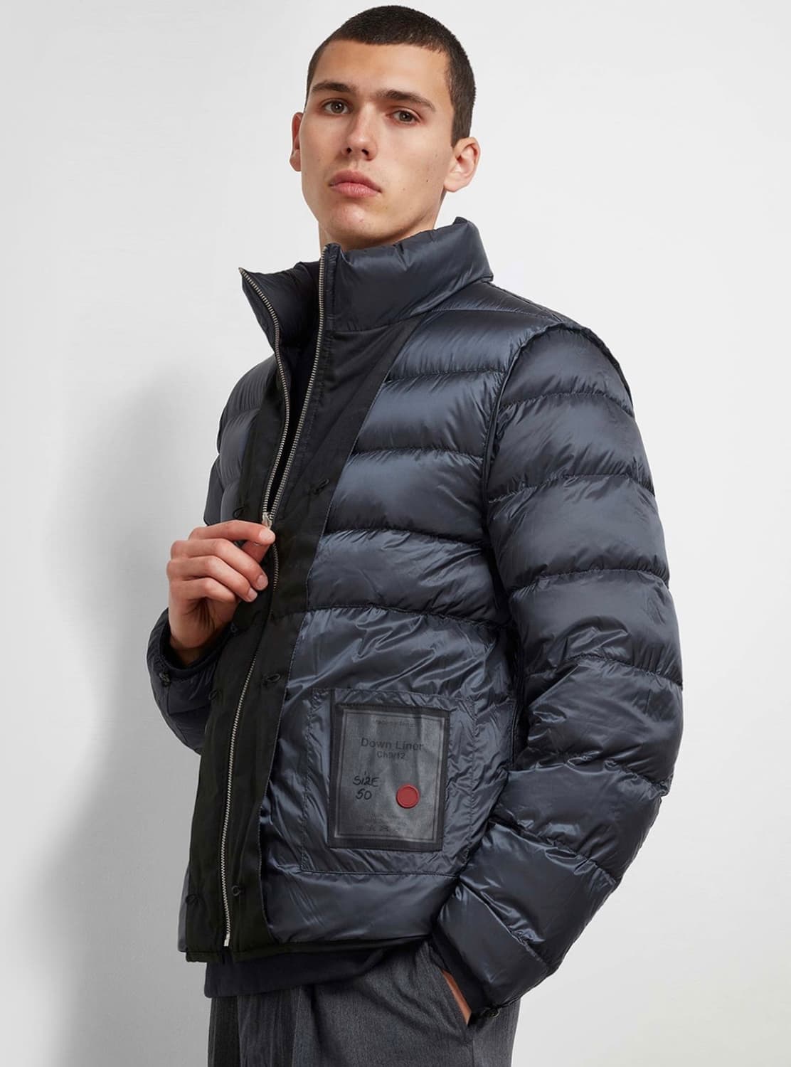 [새상품] 텐씨 리버시블 라이너 다운 경량패딩48 상품이미지3