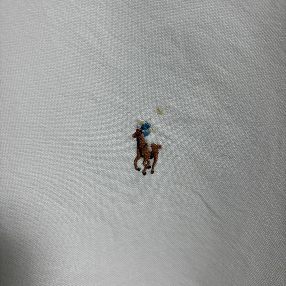 폴로 랄프로렌 커스텀핏 옥스포드 셔츠 / 화이트, L 상품이미지5