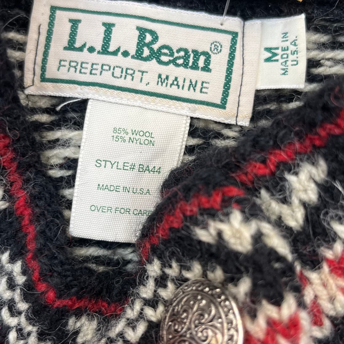 L.L.Bean 엘엘빈 여성 울 85% 자켓 (M) 상품이미지3