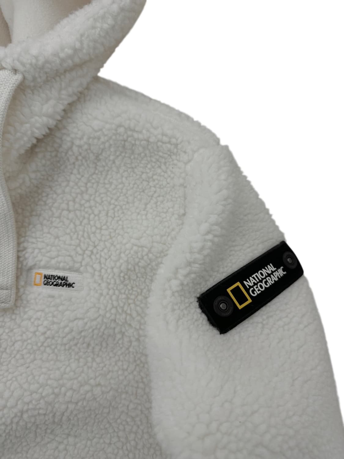 내셔널지오그래픽 플리스 아이보리 (S) 상품이미지7