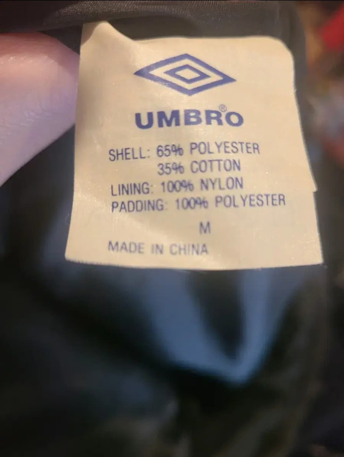 UMBRO 92 93 맨유 벤치코트 상품이미지5