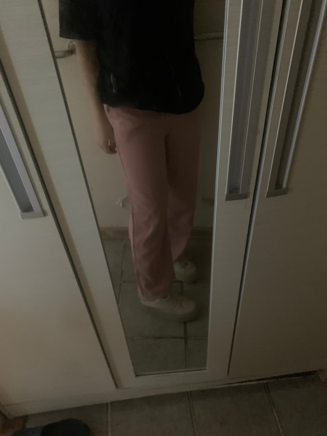 Y2K 코듀로이 일자 와이드 팬츠 pant pink 상품이미지1