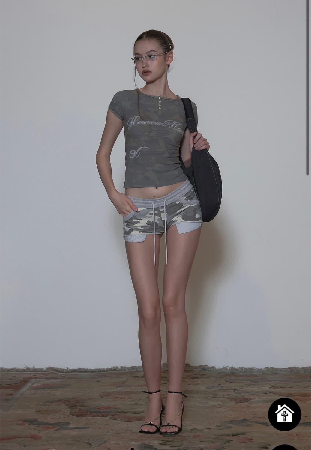 [새상품] 스컬프터 Camouflage Shorts Ash M 상품이미지2