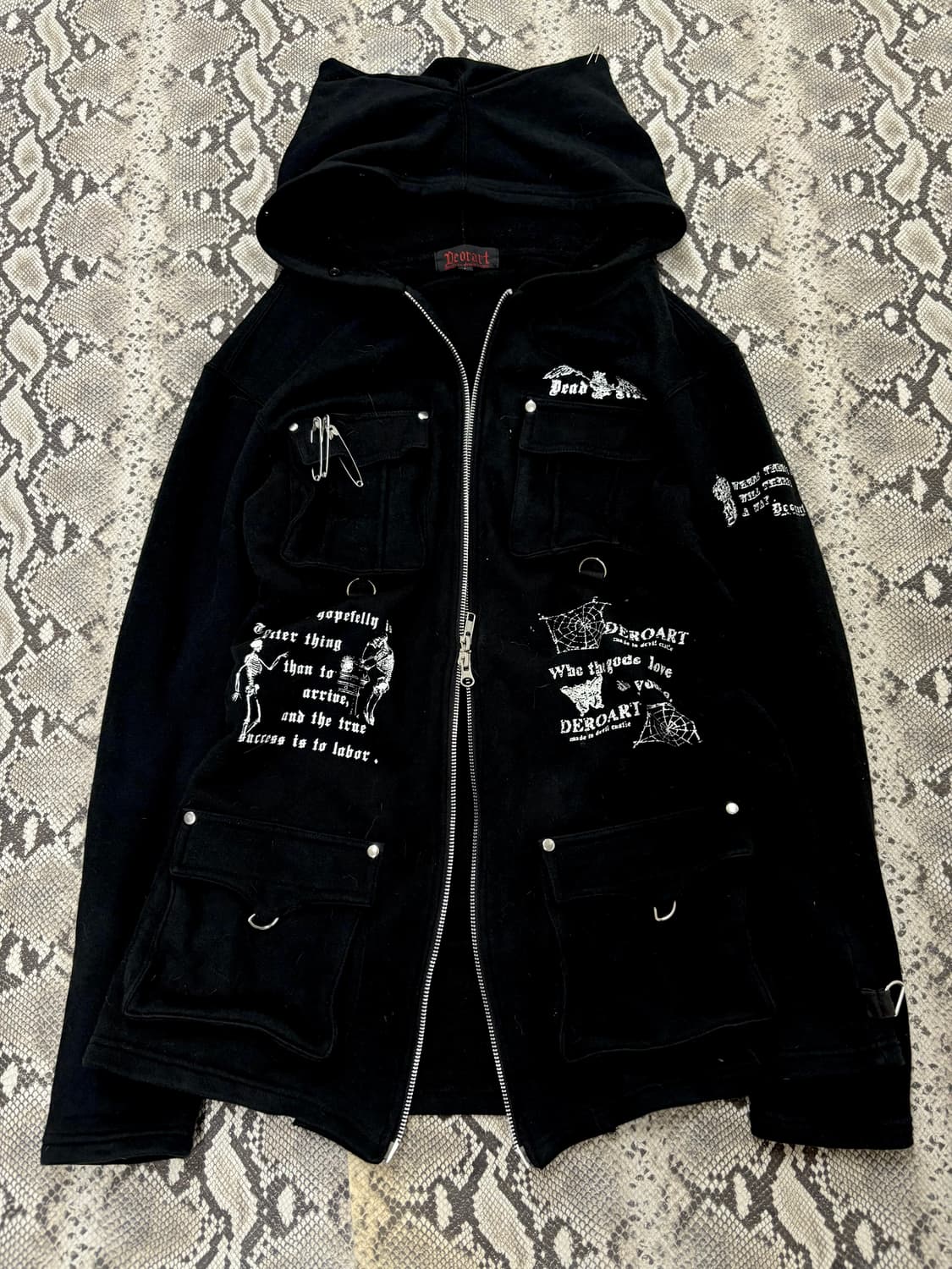 “Deorart” 00’s Harajuku Mood Cat Hooded  상품이미지3