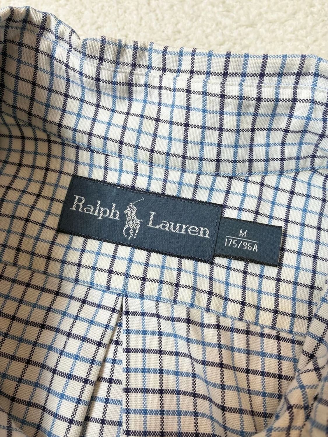 폴로 랄프로렌 00's 잔체크 셔츠 PN6674    상품이미지7