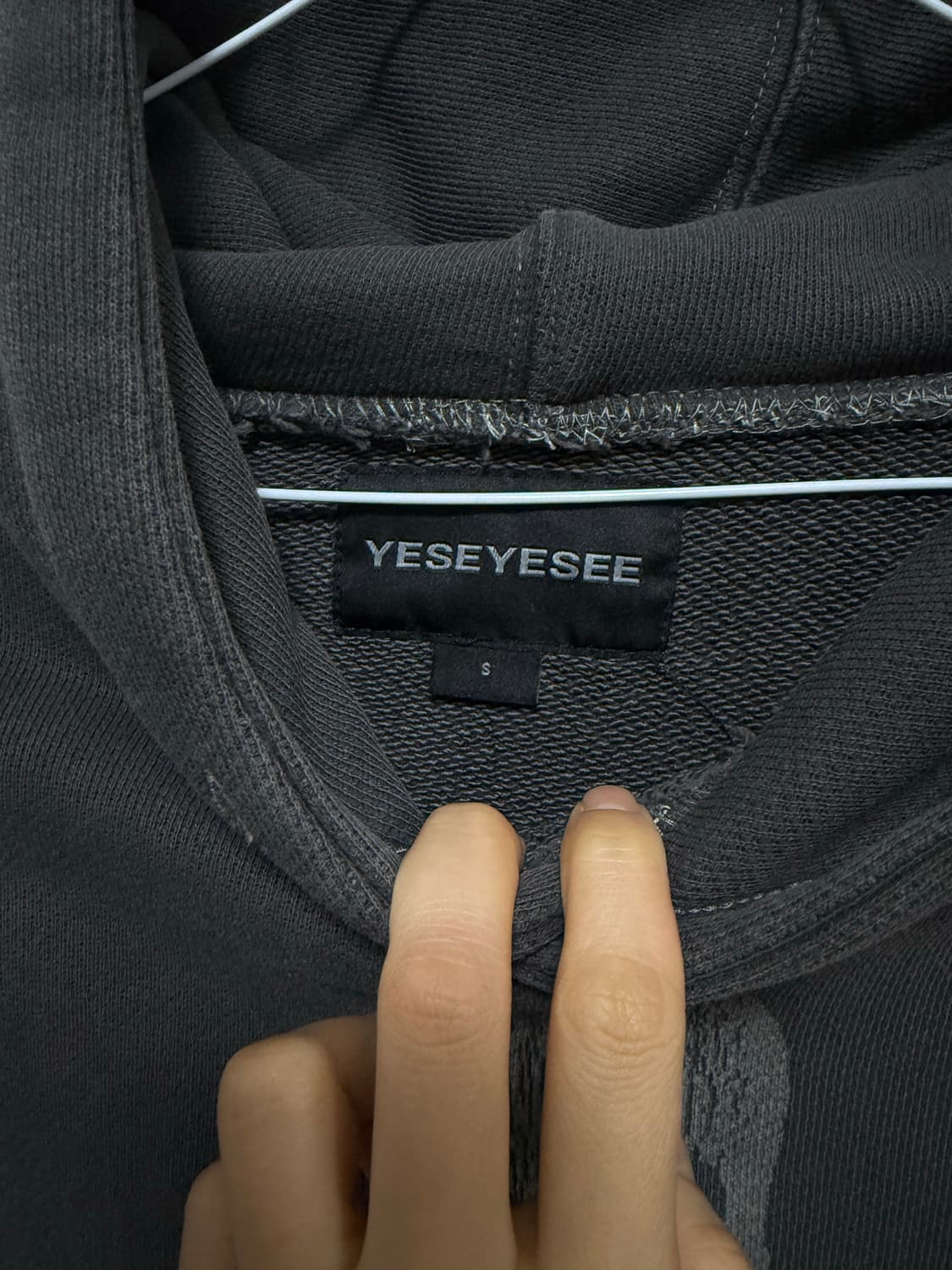 [예스아이씨] 해골 후드티 상품이미지3