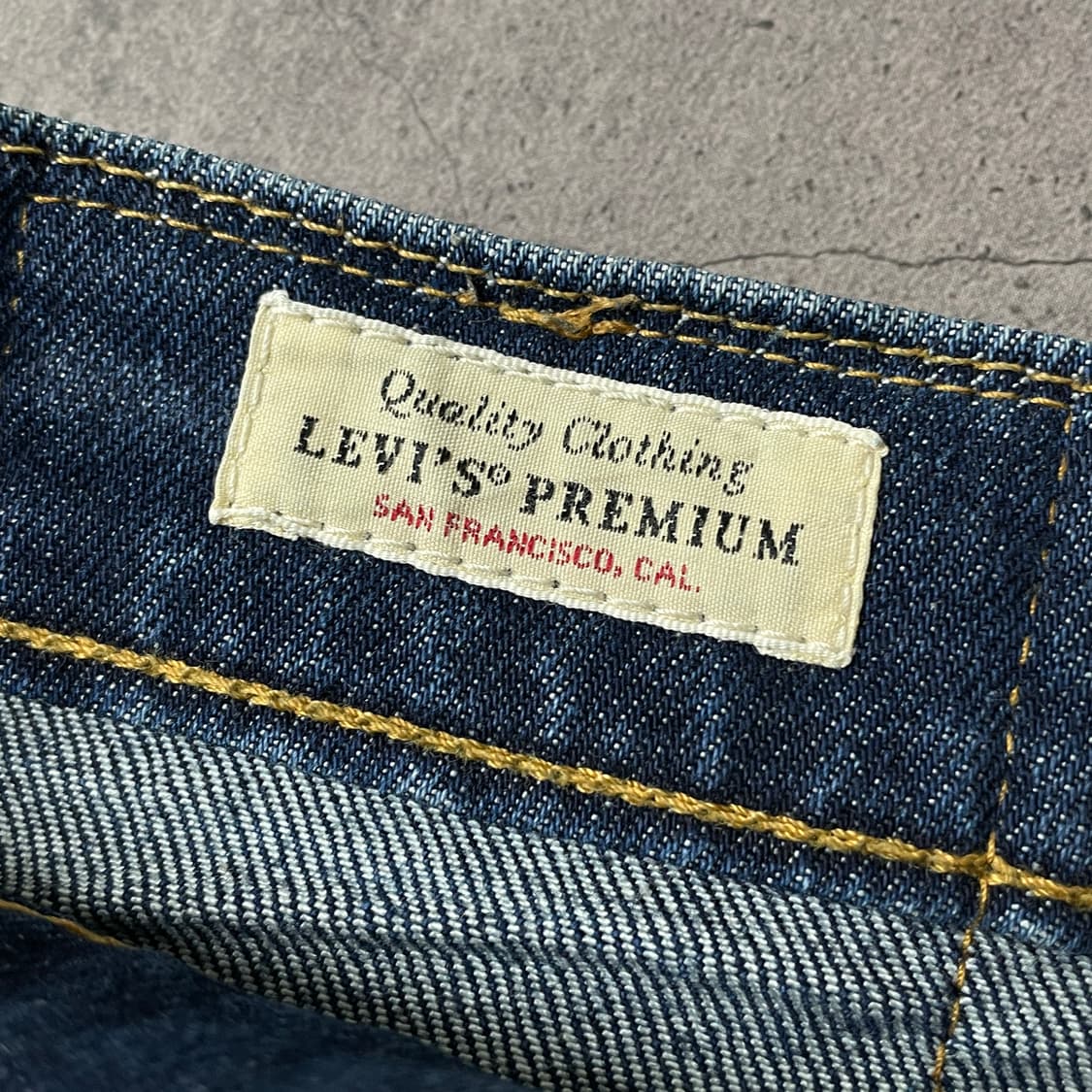 LEVI'S 리바이스511 슬림 스트레이트핏 코튼 데님 팬츠 A00617 상품이미지9