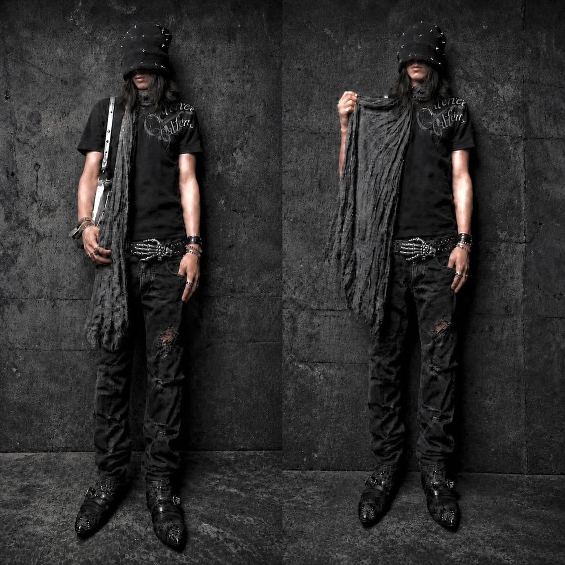 Gotcha 레터링 반팔티 상품이미지1