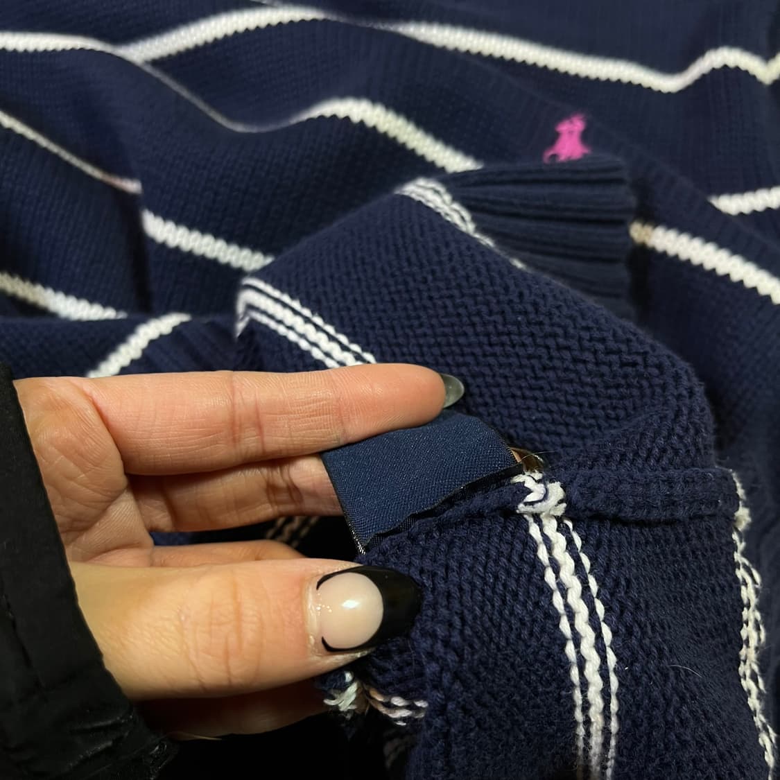 폴로 랄프로렌 스포츠 숄 단추 포니 니트 상품이미지6