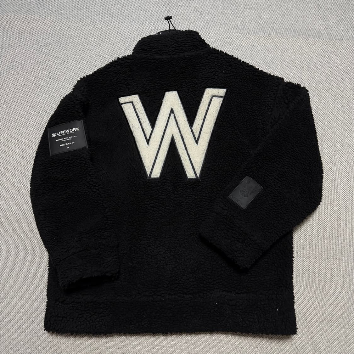 라이프워크 W 빅로고 플리스 자켓 상품이미지6