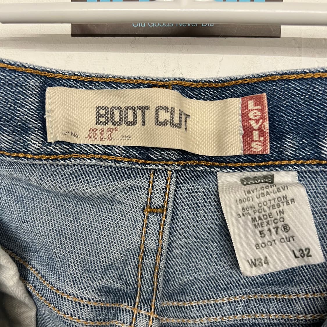 00‘s 리바이스 517 연청 상품이미지7