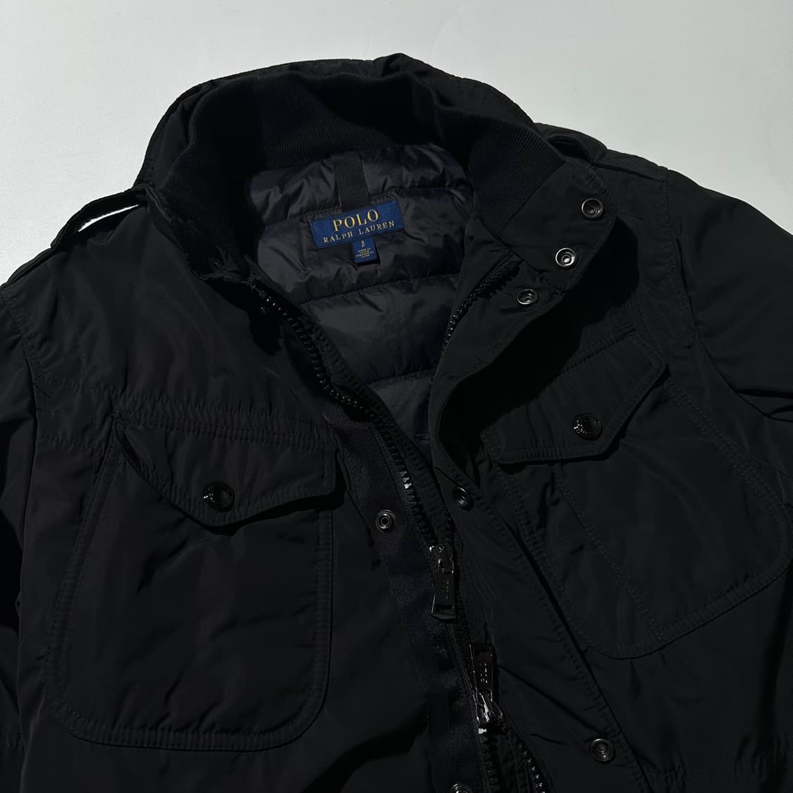 폴로 랄프로렌 덕다운 필드 자켓 블랙 상품이미지4