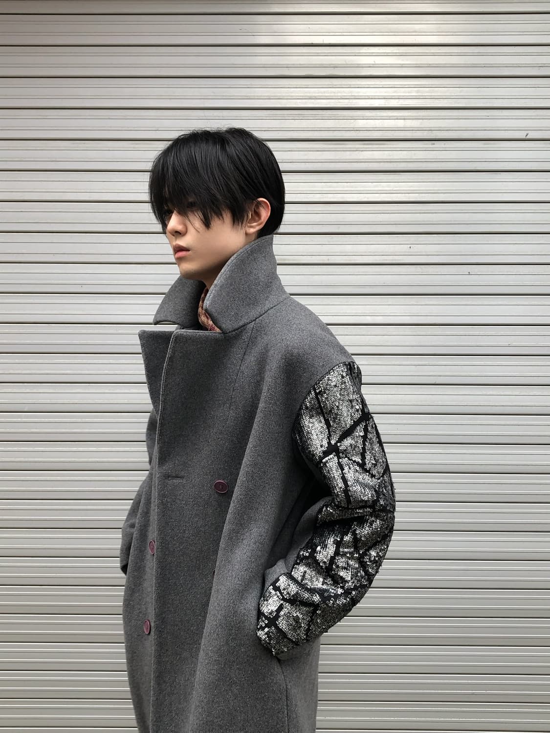 DKNY 스팽글 코트 상품이미지2