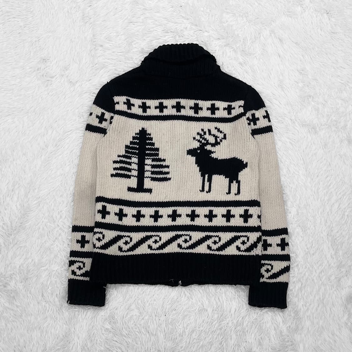 Kool haas 코위찬 니트 집업 상품이미지3