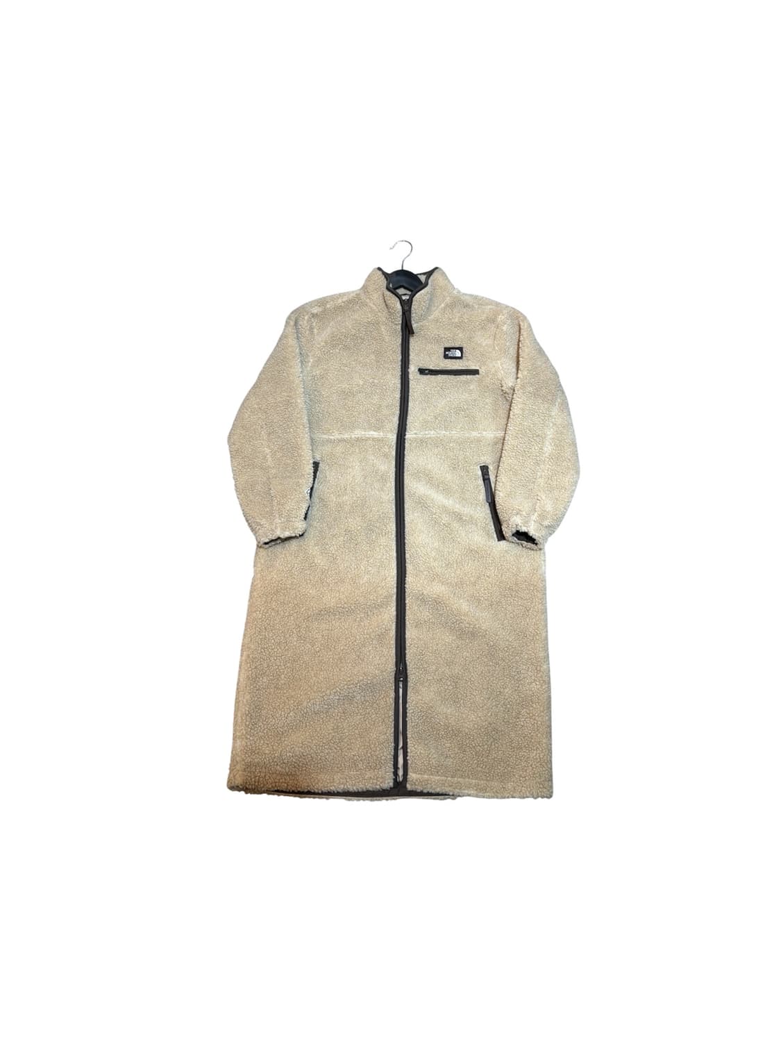 노스페이스 롱 후리스 뽀글이 플리스 잠바 90사이즈 상품이미지1