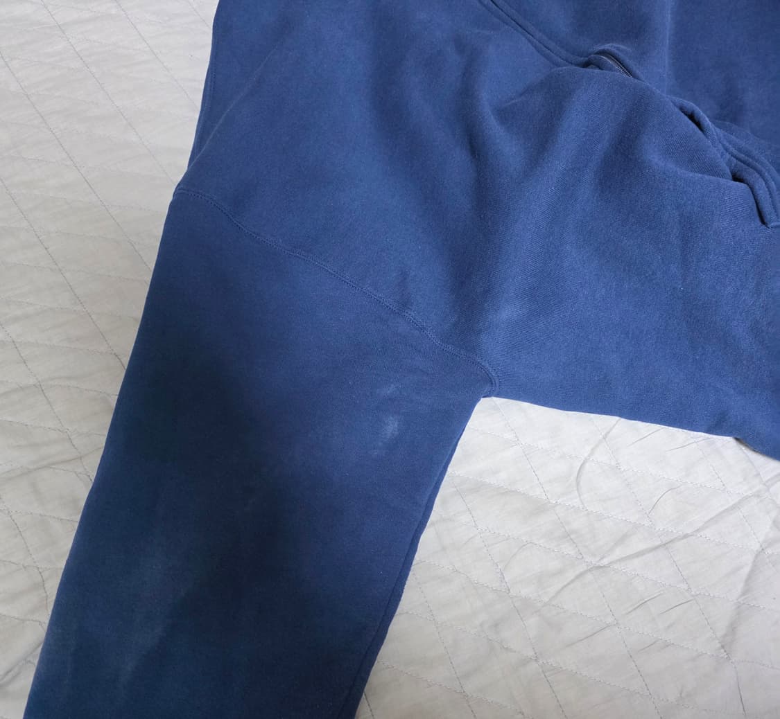 [XXL] 90s 빈티지 러셀 애슬레틱 후드집업 네이비 ver. 페이딩 상품이미지4