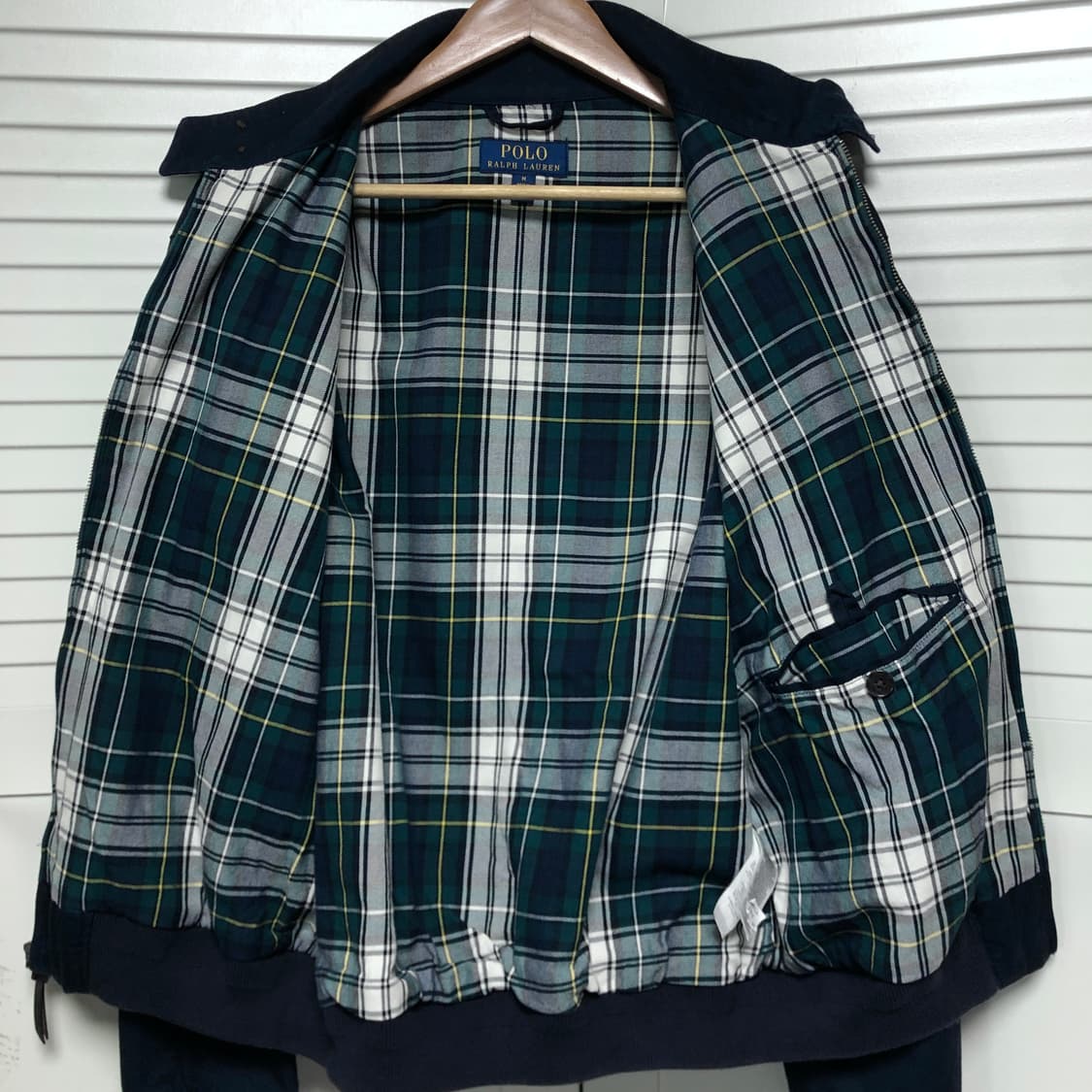 폴로 랄프로렌 바라쿠타 자켓 상태굿 네이비 상품이미지4