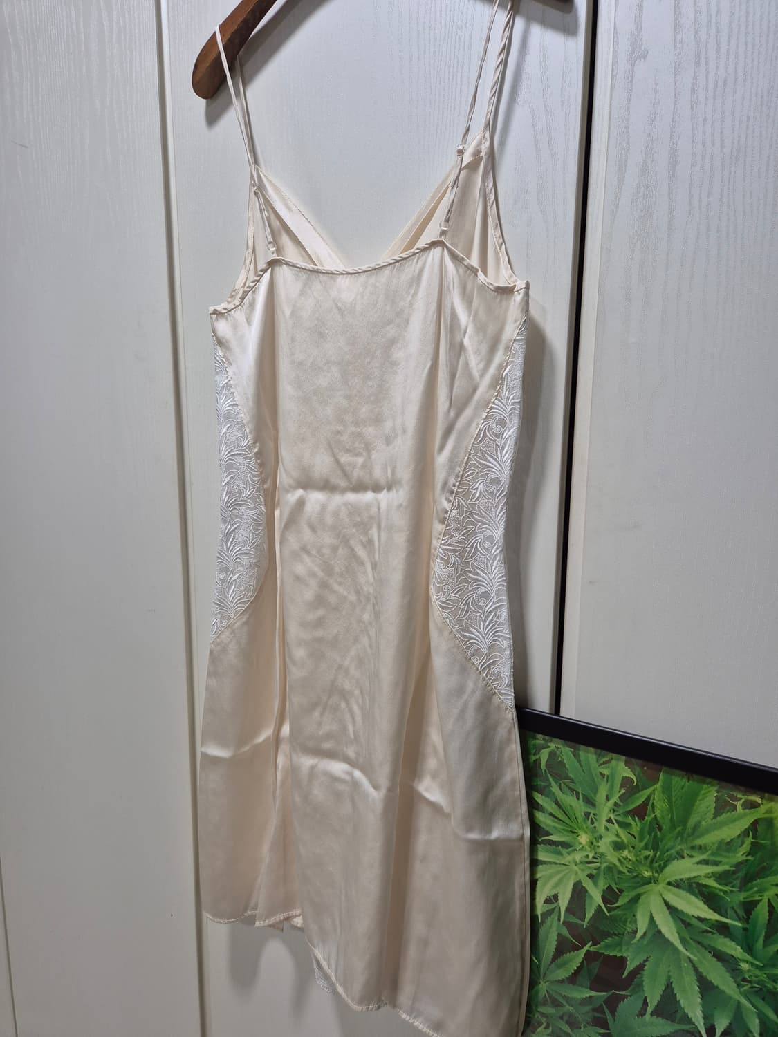 (세일)JPN VTG.아이보리 레이스 슬립 원피스 상품이미지9