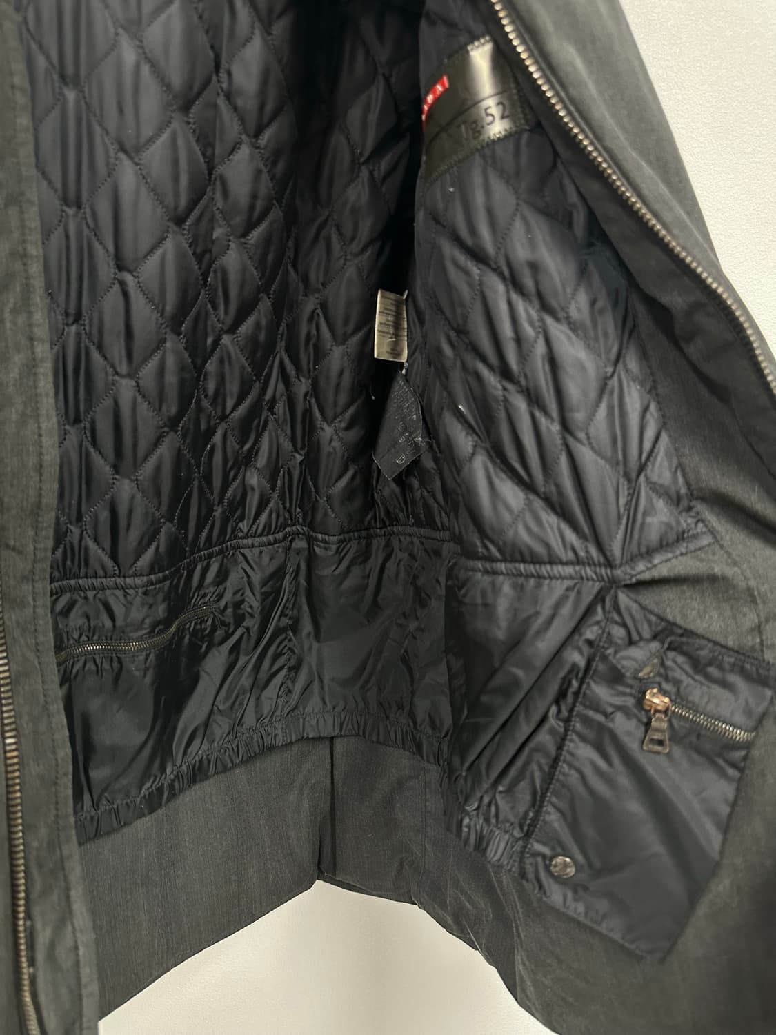 00s 프라다 더블 지퍼 스키 자켓 상품이미지8