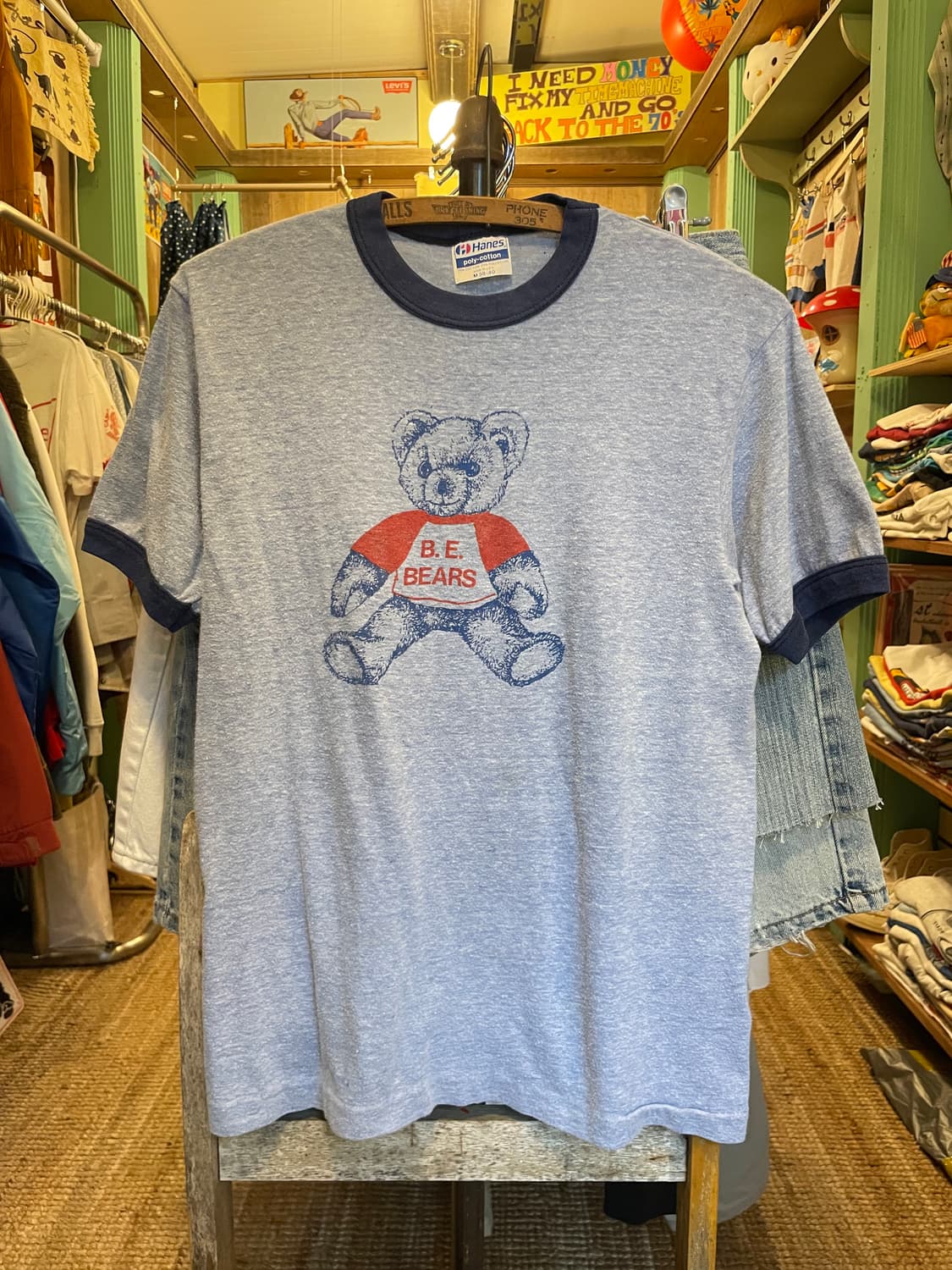 1970-80's Vintage Hanes Ringer Tee 상품이미지1