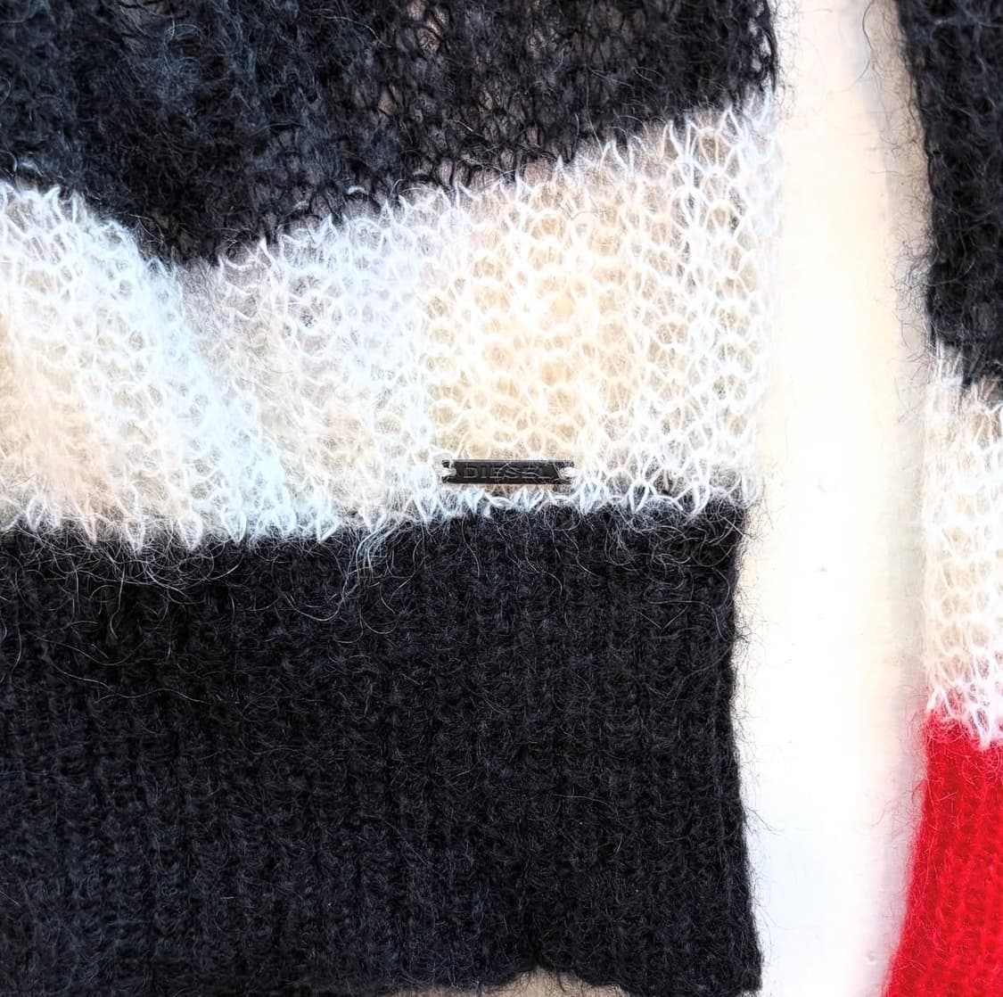 디젤 모헤어 그런지 펑크 스웨터 상품이미지7