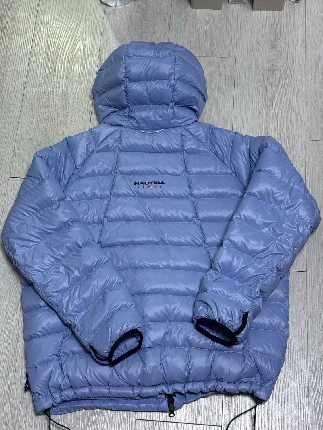 노티카 세일링 후디드 다운 자켓 XL 상품이미지3