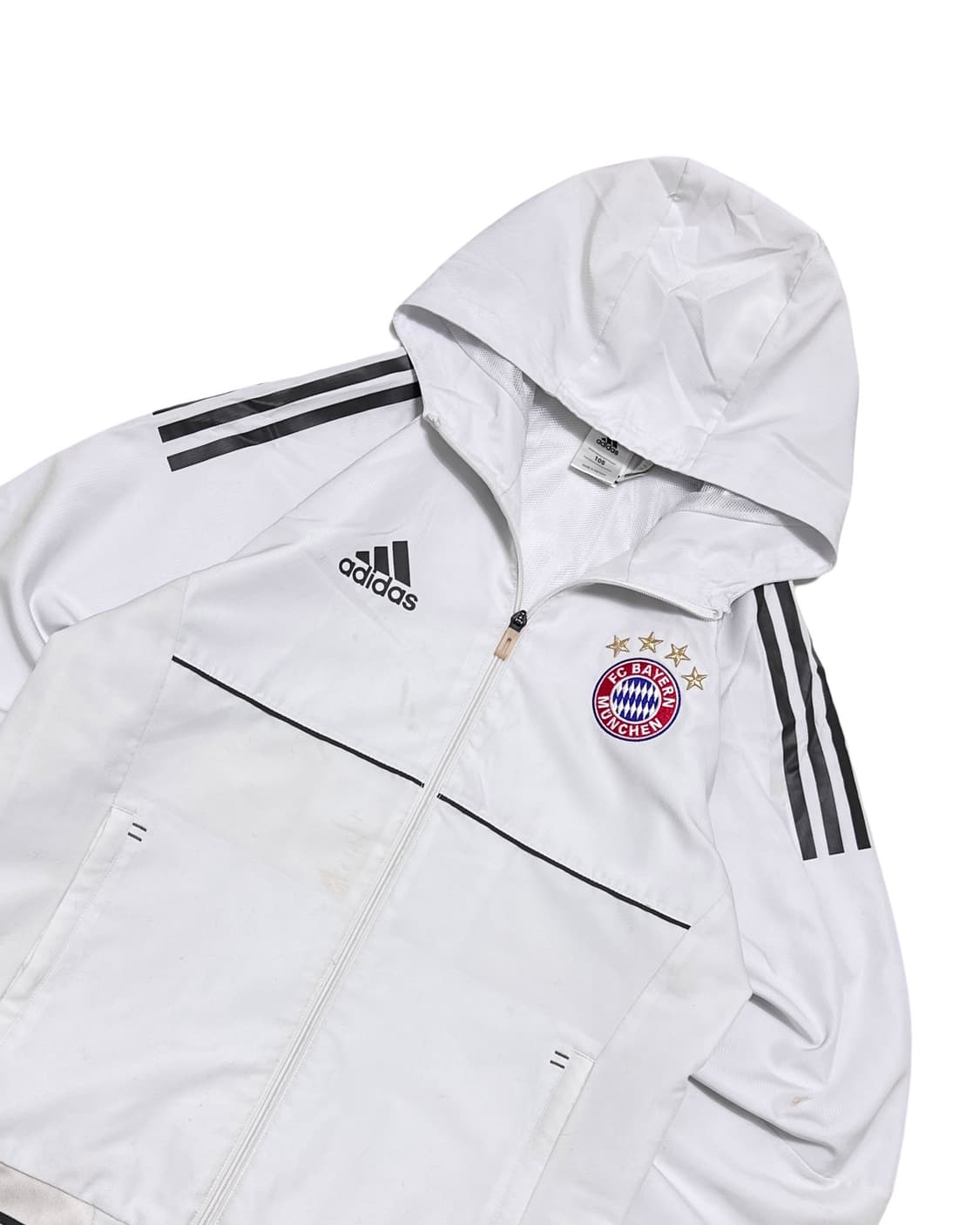 아디다스 바이에른 뮌헨 흰색 바람막이 상품이미지3