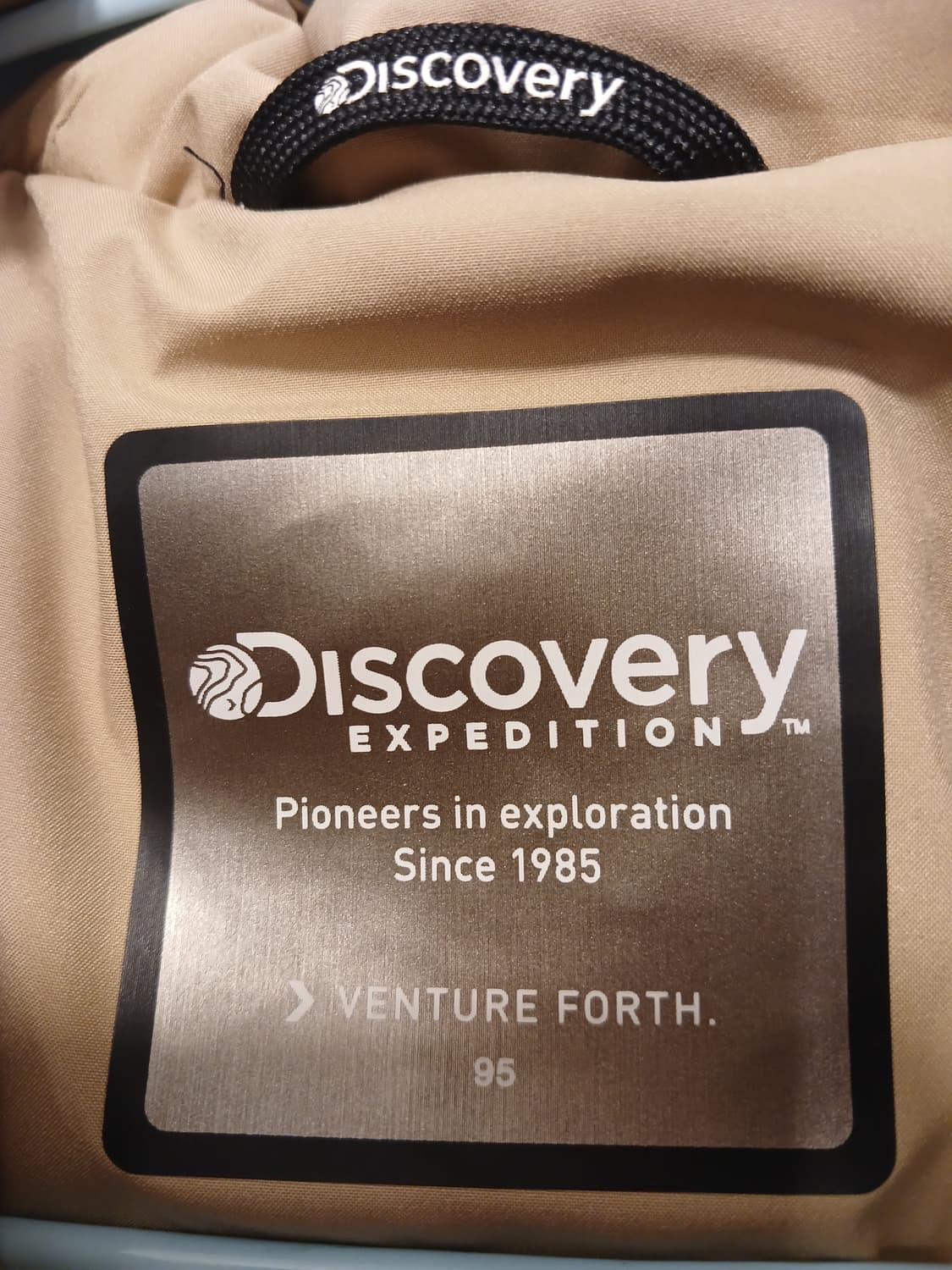 디스커버리 정품 남성 뽀글이 패딩 95 사이즈 상품이미지2