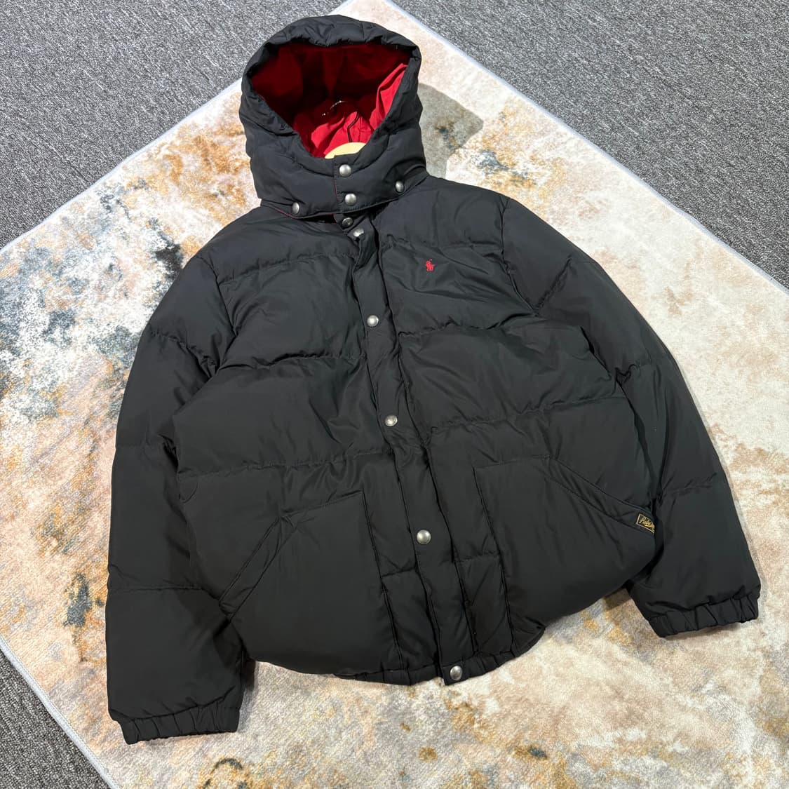폴로 래드포니 빈티지 후드패딩 자켓 상품이미지1