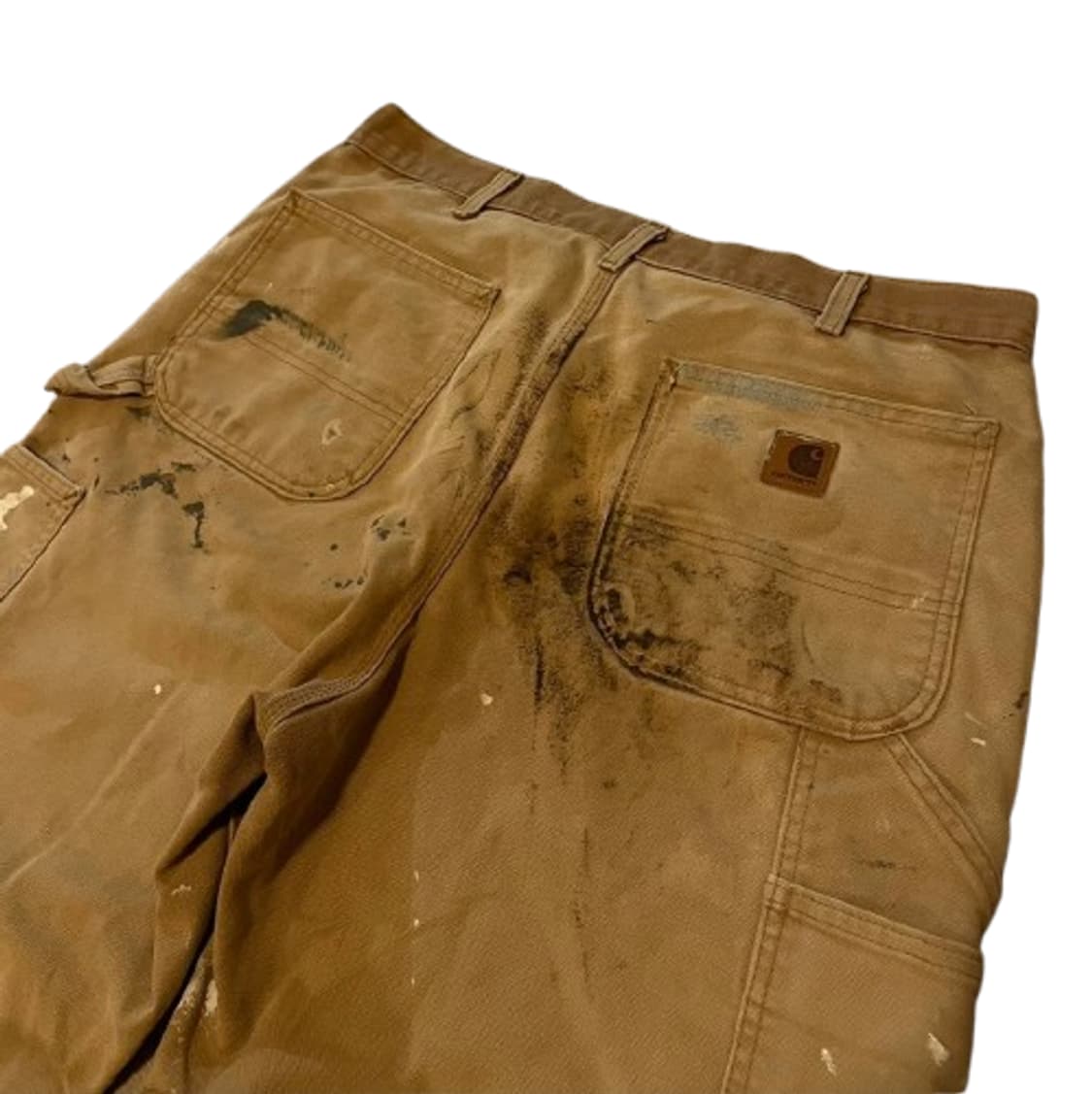 90s Carhartt carpenter pants painted 상품이미지3