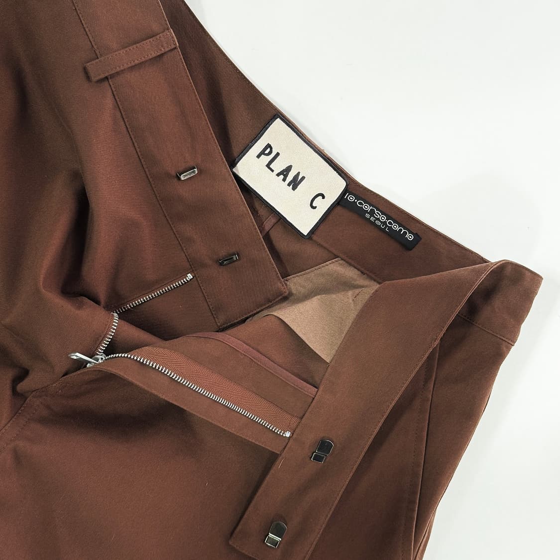 PLAN C 플랜씨 꼬르소꼬모 코튼 쇼츠 상품이미지2