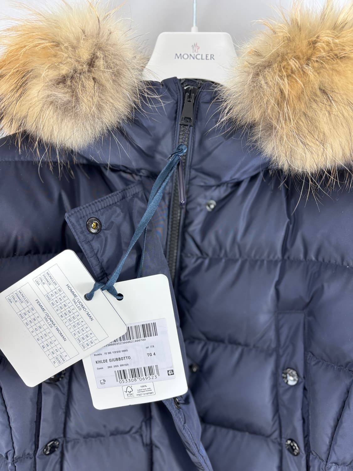 (새상품,정품)몽클레어 클로에 롱다운 자켓 패딩 상품이미지3