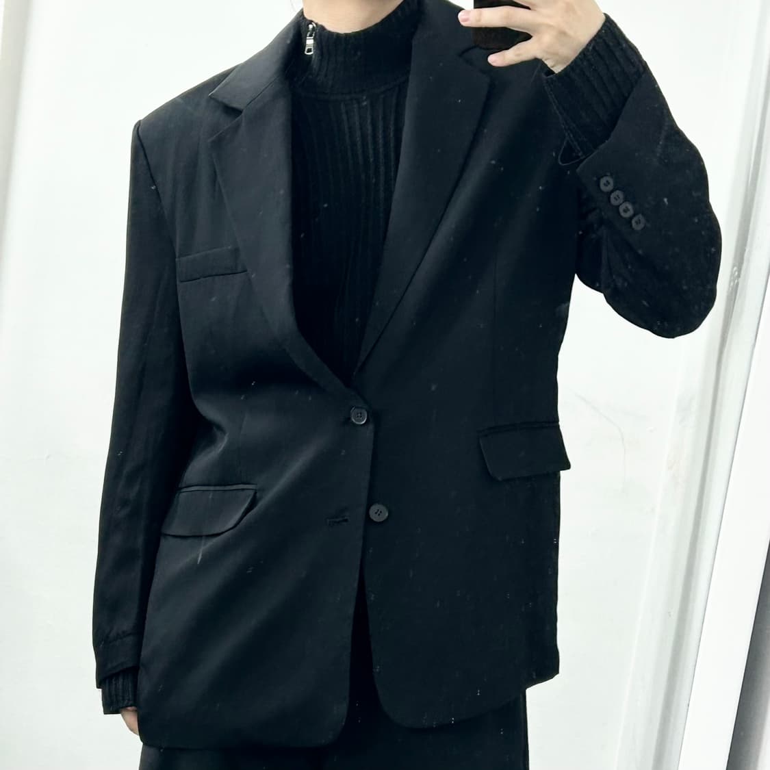 (새상품) Noirer 노이어 린넨 블레이저 자켓 상품이미지2