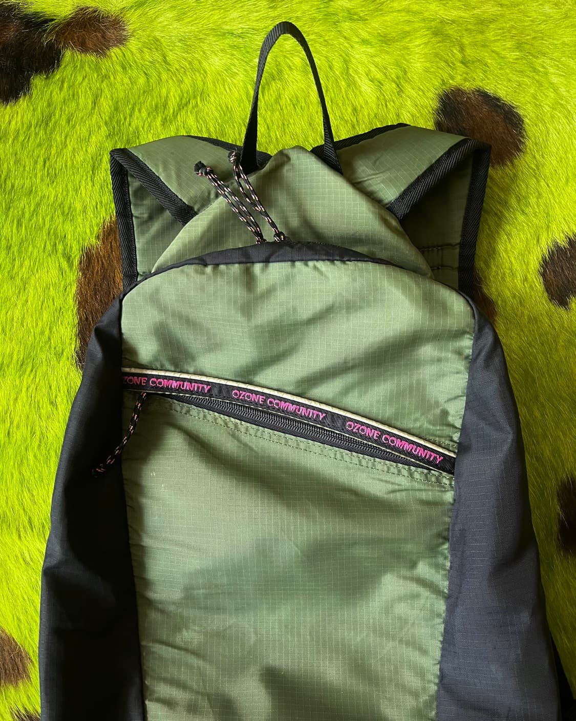 1990s OZONE COMMUNITY Ripstop Backpack 상품이미지4