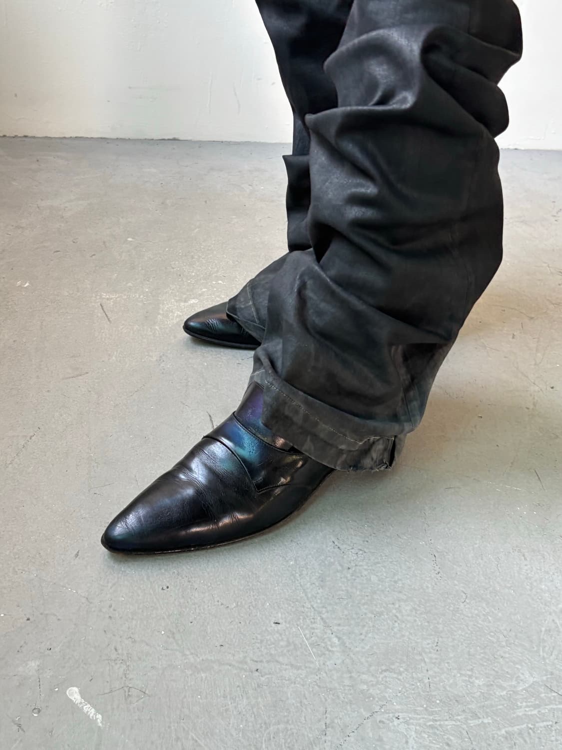 마르지엘라 고트 레더 로퍼 상품이미지4