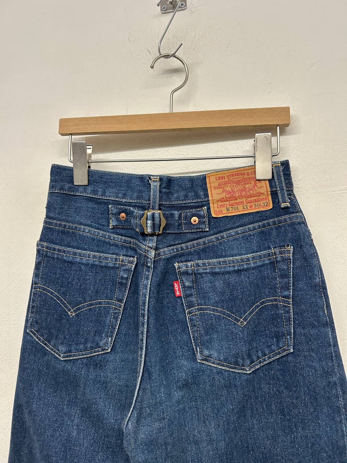 90s JPN LVC levis 701 셀비지 데님 팬츠 상품이미지1