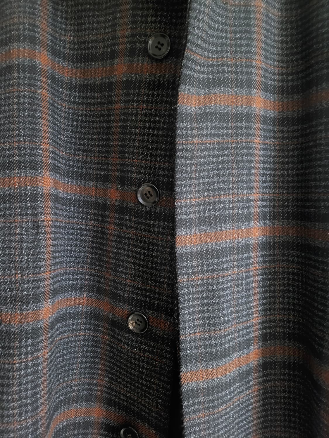 저널스탠다드 울 체크 코트 L 상품이미지3