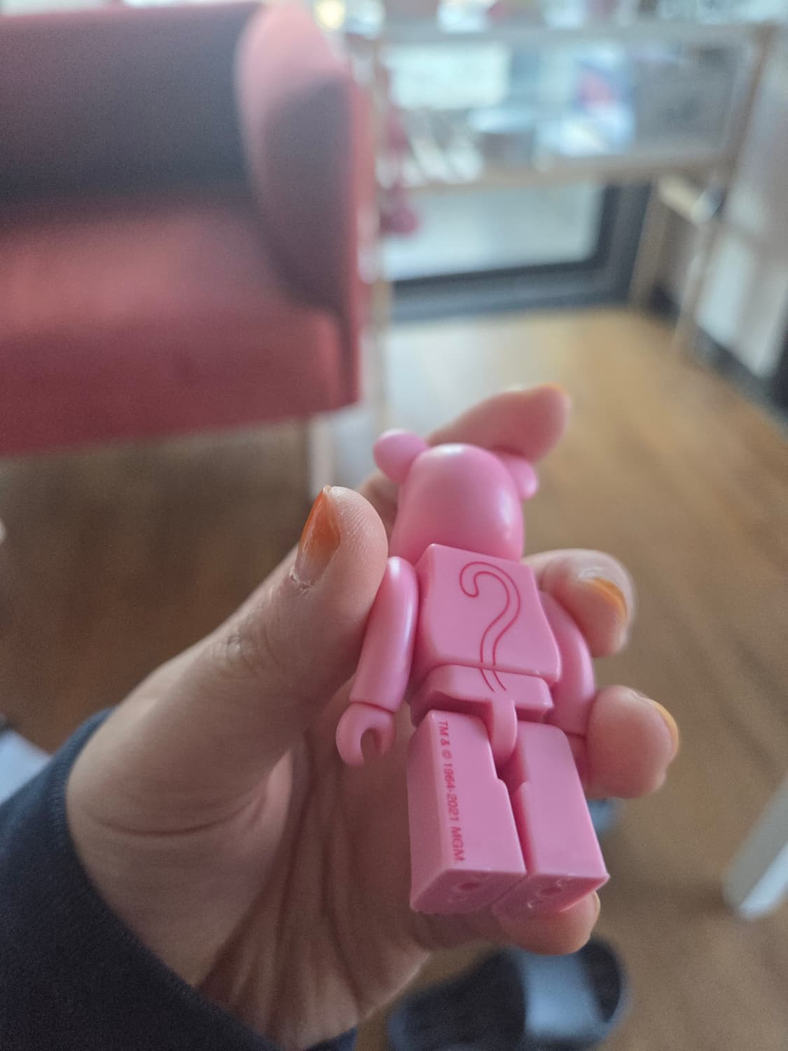 핑크팬더 베어브릭 판매합니다~ 상품이미지3