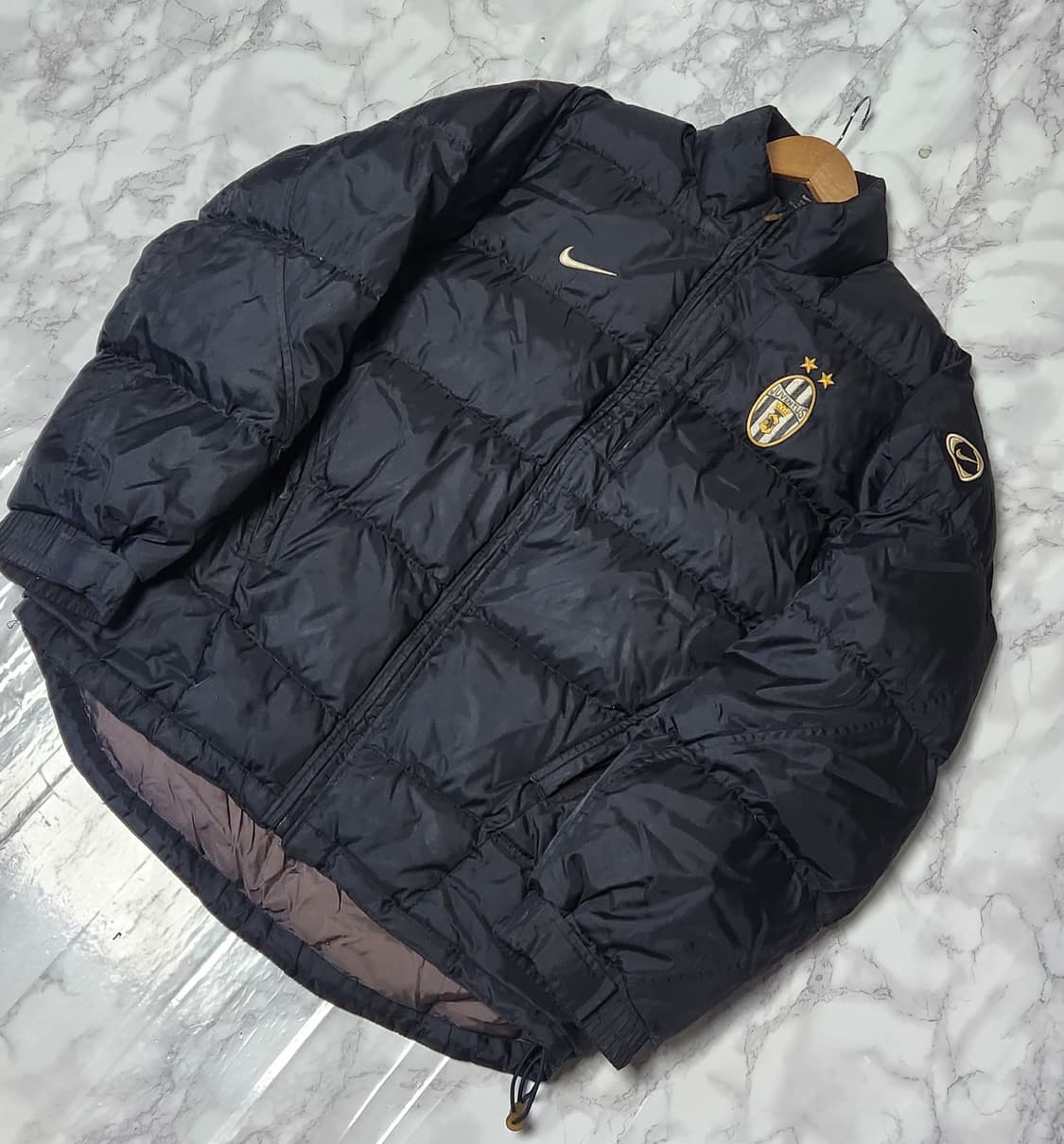 유벤투스 03-04 나이키 패딩 블랙 푸퍼 자켓 상품이미지3