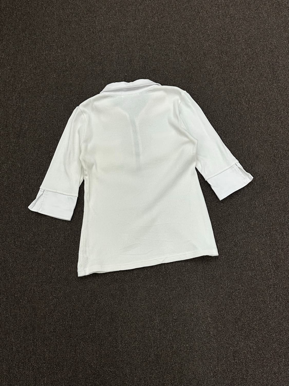 M)Japanese vintage 여성 포켓 카라 반팔 상품이미지5