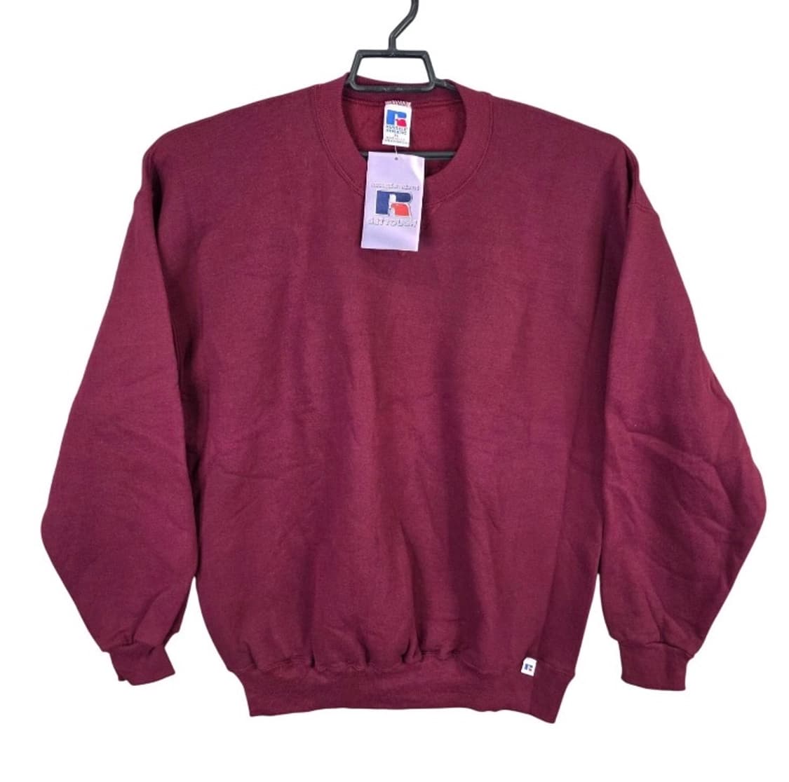 🇺🇸90년대 러셀 애슬래틱 버건디 데드스탁 XL 상품이미지1