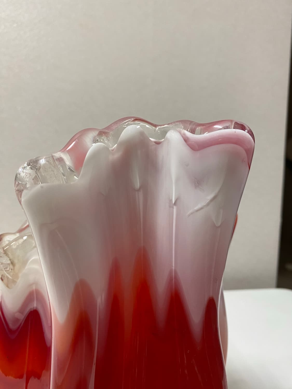 일본 마블 유리공예 수공예 화병 빈티지 소품 상품이미지7