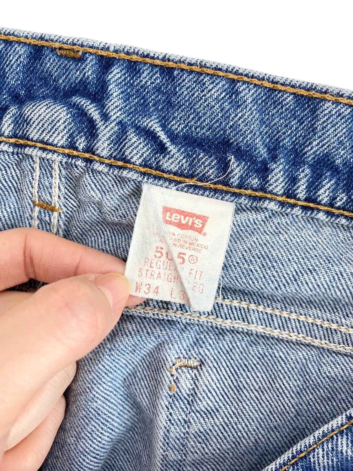 90's 리바이스 505 Orange tab [497] 상품이미지8